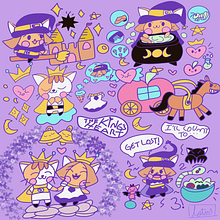 Mi proyecto del curso: Ilustración de una historia con estilo kawaii. Un progetto di Illustrazione tradizionale, Character design, Illustrazione digitale e Manga di Alexandra Silverio - 17.03.2024