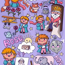 Mój projekt z kursu: Ilustrowanie historii w stylu kawaii. Projekt z dziedziny Trad, c, jna ilustracja, Projektowanie postaci, Ilustracja c, frowa i Manga użytkownika Basia - 17.03.2024