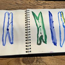 Creative watercolours for beginners. Un progetto di Illustrazione tradizionale, Bozzetti, Creatività, Disegno, Pittura ad acquerello e Sketchbook di Chris Roberts - 17.03.2024