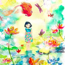 Du récit autobiographique au conte illustré . Cours avec Paloma Valdivia. Traditional illustration, Watercolor Painting, and Comic project by Kim Do-B - 03.17.2024