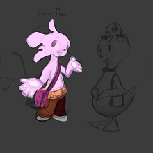 My project for course: Fantasy Character Design in Procreate. Un proyecto de Ilustración tradicional, Diseño de personajes, Ilustración digital, Dibujo digital y Pintura digital de enescoban05 - 17.03.2024
