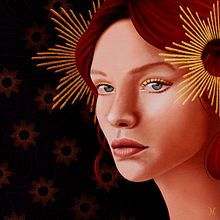 Portet inspired by course of Fernanda Maya. Projekt z dziedziny Ilustracja c i frowa użytkownika Mariëlle De Vries - 17.03.2024