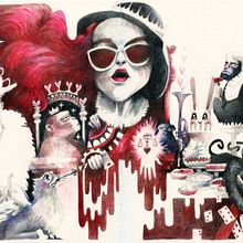 Mon projet du cours : Récits illustrés : de l’idée au papier. Traditional illustration, Fine Arts, Painting, Pencil Drawing, Drawing, Watercolor Painting, Children's Illustration, and Narrative project by Amelie - 03.17.2024
