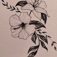Mój projekt z kursu: Tatuaż botaniczny w technice „dotwork”. Traditional illustration, Tattoo Design, and Botanical Illustration project by kornixd123456 - 03.18.2024