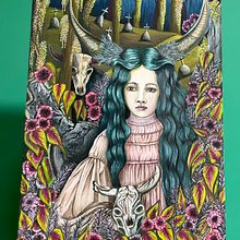 Mi proyecto del curso: Pintura de paisajes atmosféricos con gouache. Un projet de Illustration traditionnelle, Peinture , et Peinture gouache de Karen Toro - 19.03.2024