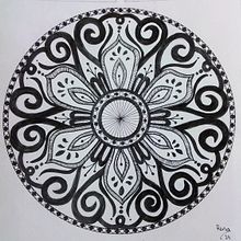My project for course: The Art of Mandala Drawing: Create Geometric Patterns. Drawing & Ink Illustration project by sotiriourena - 03.17.2024