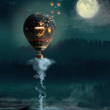 Mon projet du cours : Photomontage magique sur Photoshop : créez des métaphores visuelles  . Un progetto di Postproduzione fotografica, Ritocco fotografico, Fotografia digitale, Composizione fotografica e Fotomontaggio di Anita Romain - 19.03.2024