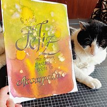 Mi proyecto del curso: Caligrafía como poesía visual. Un proyecto de Caligrafía de Flor Ampudia - 19.03.2024