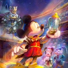 Mickey Mouse Hamlet. Digital Illustration project by Marco Bucci - 03.19.2024