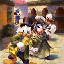 Mickey Gang Les Miserables. Digital Illustration, and Picturebook project by Marco Bucci - 03.19.2024