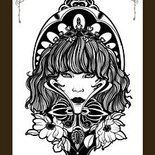 Neotraditional Tattoo Design (My Project for this Course). Un proyecto de Dibujo, Ilustración digital, Diseño de tatuajes y Dibujo digital de Valerie V. - 09.03.2024
