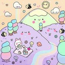 Il mio progetto del corso: Creazione di mondi kawaii: dai gioia con l'illustrazione. Design de personagens, Ilustração digital, e Mangá projeto de Giuliana Paolicelli - 20.03.2024