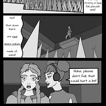 Future Messenger Training. Traditional illustration, Comic, Drawing, Digital Illustration, Stor, board, Ink Illustration, Narrative, and Manga project by svenunger - 03.20.2024