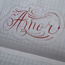 My project for course: Freehand Cursive Lettering Tattoos. Lettering, and Tattoo Design project by dmaldonado942_1 - 03.21.2024
