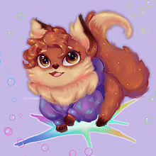 Kitsune Koneko - Oc animal. Projekt z dziedziny Ilustracja cyfrowa użytkownika Constanza Paredes - 21.03.2024