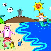 Mi proyecto del curso: Diseño de mundos kawaii: crea ilustraciones alegres. Projekt z dziedziny Projektowanie postaci, Ilustracja c, frowa i Manga użytkownika karolina_barriga_9 - 22.03.2024
