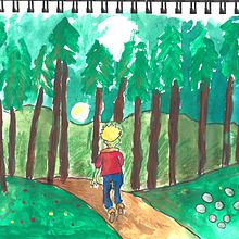 Mi proyecto del curso: Técnicas de ilustración infantil con sketchbook. Un projet de Conception de personnages, Dessin au cra, on, Illustration jeunesse, Carnet de croquis, Peinture gouache , et Album illustré de Carlos Andres Lis - 22.03.2024