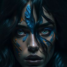 Arte Digital con IA generativa.. Een project van  Concept art,  Creativiteit, Kunstmatige Intelligentie, Digitale illustratie y Ontwerp van personages van Andres Sequera - 22.03.2024