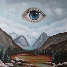 Mon projet du cours : Peinture à l'huile : créez des paysages surréalistes. Un proyecto de Bellas Artes, Pintura y Pintura al óleo de mielaure - 22.03.2024