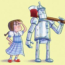 El Mago de Oz. Een project van Digitale illustratie van Juanma Hinojosa - 22.03.2024