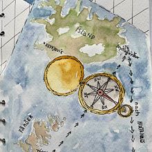 Mein Abschlussprojekt zu „Illustriertes Reisetagebuch: Zeichne die Natur“ von Antonia Reyes Montealegre. Traditional illustration project by Susanne Taudte - 03.23.2024