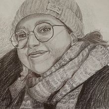 My project for course: Portrait Sketchbooking: Explore the Human Face. Un progetto di Bozzetti, Disegno, Disegno di ritratti, Disegno artistico e Sketchbook di Janeth Valley - 23.03.2024