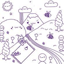 My project for course: Designing Kawaii Worlds: Spread Joy Through Illustration. Un proyecto de Diseño de personajes, Ilustración digital y Manga de Michelle Lovell - 23.03.2024