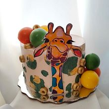 Mi proyecto del curso: Cake design: técnicas decorativas modernas ¨zafari¨. Design, and DIY project by Dulce Quiroz - 03.22.2024