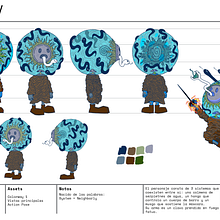 Mi proyecto del curso: Wevo . Traditional illustration, and Character Design project by Daniel Bautista - 03.24.2024
