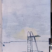 My project for course: Watercolor Landscapes: Experimental Tools and Techniques. Fine Arts, Painting, and Watercolor Painting project by Göran Bertils - 03.25.2024
