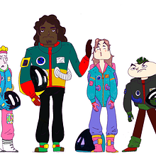 Mi proyecto del curso: Fábrica de personajes ilustrados. Traditional illustration, Character Design, Digital Illustration, Children's Illustration, and Narrative project by Dafne Atzin - 03.25.2024