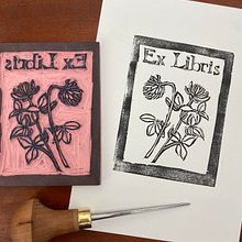 Stamp Making with Typography and Imagery. Traditional illustration project by Emi Warren - 03.25.2024