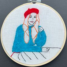 My project for course: Figurative Fashion Embroidery with Needle Felting. Un proyecto de Bordado y Diseño textil de Mary Jarvis - 26.03.2024