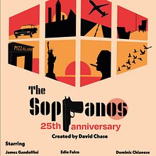 The Sopranos - 25th anniversary design. Design project by Paul Ambroise - 03.26.2024