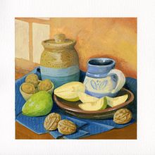 My project for course: Gouache Painting: Create Vibrant Works of Art. Fine Arts, Painting, Color Theor, and Gouache Painting project by Sr. Mary Joseph Peterson - 03.26.2024