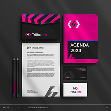 Trilha.Info - Rebranding e Redesign de Interface. Br, ing, Identit, and UX / UI project by Fausen Cauã Carvalho dos Santos - 09.22.2023
