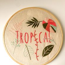 Meu projeto do curso: Técnicas básicas para bordado de letras. Un proyecto de Bordado y Diseño textil de Nathalia Sutto - 26.03.2024