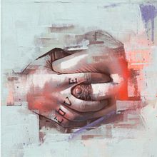 Mi proyecto del curso: Retrato experimental: fusiona óleo, acrílico y pintura en spray. Un progetto di Belle arti, Pittura, Pittura acrilica e Pittura ad olio di David Fernandez - 25.02.2024