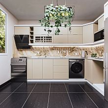 KITCHEN REMODELING. Architecture, Interior Architecture, 3D Modeling, and 3D Design project by Rodrigo Lomazzi - 03.27.2024