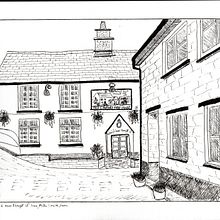 My project for course: Urban Architectural Sketching with Ink. Traditional illustration, Sketching, Drawing, Architectural Illustration & Ink Illustration project by Geoffrey Hodgson - 03.26.2024