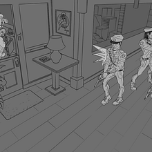 Storytelling through Perspective and values. Un proyecto de Ilustración tradicional, Dirección de arte, Diseño de juegos y Escenografía de Eduardo Giunta - 27.03.2024