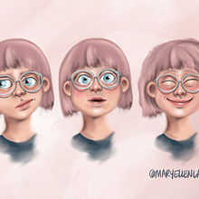 Character Studies Ein Projekt aus dem Bereich Kinderillustration und Digitale Illustration von Mary Shaak - 27.03.2024