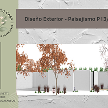 Mi proyecto del curso: Introducción al diseño de paisajes. Interior Design, L, scape Architecture, Architectural Illustration, and Spatial Design project by Vanina Rivetti - 03.27.2024