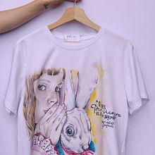 Pintura textil con acabado en acuarela. Un proyecto de  de Tatiana Guzman Gonzalez - 11.04.2022