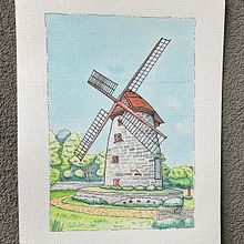 Mi proyecto del curso: Pintura de acuarela: Colorea escenarios y ambientes vivos . Fine Arts, Painting, Drawing, and Watercolor Painting project by Luis Alejandro Robayo León - 03.27.2024