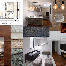 Meu projeto do curso: Design de espaços residenciais e funcionais. Interior Architecture, Interior Design, Interior Decoration, and Spatial Design project by Tania - 03.27.2024