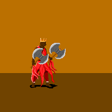 Meu projeto do curso: Animação de personagens em pixel art para videogames. Un proyecto de Animación de personajes, Videojuegos, Pixel art y Desarrollo de videojuegos de Yucif Kandratavicius - 28.03.2024
