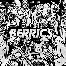Berrics.® Ilustración para mural y bolsas de venta de indumentaria. Digital Illustration, Vector Illustration, Traditional illustration, Graphic Design, Advertising, Design, and Photograph project by Pablo Barrera Martinez - 03.27.2024