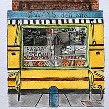 My project for course: Watercolor Urban Illustration: Portray your City. Un projet de Peinture, Dessin, Aquarelle et Illustration architecturale de Kaye - 28.03.2024