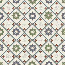 My new pattern design.. Un proyecto de Pattern Design de mmelikem - 28.03.2024